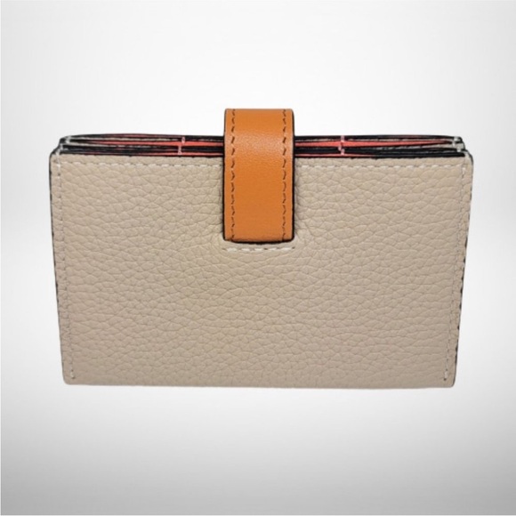 Auth Loewe Soft Grain Accordion Calfskin Wallet/Cardholder - Picture 8 of 11